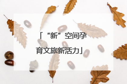 “新”空间孕育文旅新活力