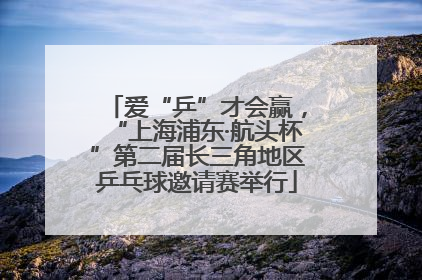 爱“乒”才会赢，“上海浦东·航头杯”第二届长三角地区乒乓球邀请赛举行
