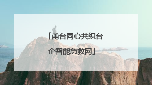 甬台同心共织台企智能急救网