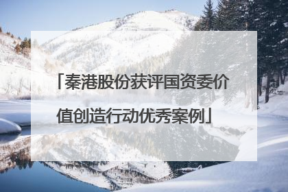 秦港股份获评国资委价值创造行动优秀案例