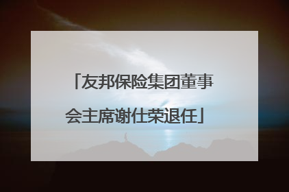 友邦保险集团董事会主席谢仕荣退任