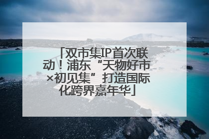 双市集IP首次联动！浦东“天物好市×初见集”打造国际化跨界嘉年华