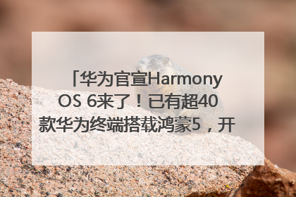 华为官宣HarmonyOS 6来了！已有超40款华为终端搭载鸿蒙5，开发者突破800万