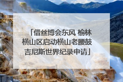借丝博会东风 榆林横山区启动横山老腰鼓吉尼斯世界纪录申请