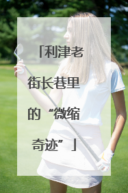 利津老街长巷里的“微缩奇迹”