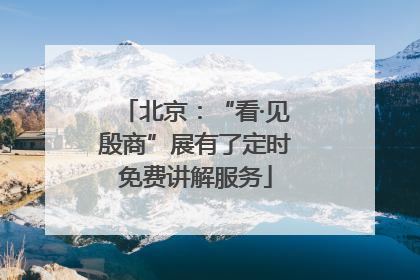 北京：“看·见殷商”展有了定时免费讲解服务
