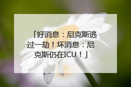 好消息：尼克斯逃过一劫！坏消息：尼克斯仍在ICU！