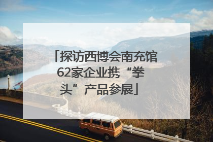 探访西博会南充馆 62家企业携“拳头”产品参展