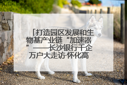 打造园区发展和生物基产业链“加速器”——长沙银行千企万户大走访·怀化高新区、生物基产业链专场活动举行