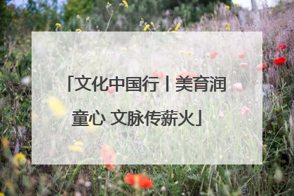 文化中国行丨美育润童心 文脉传薪火
