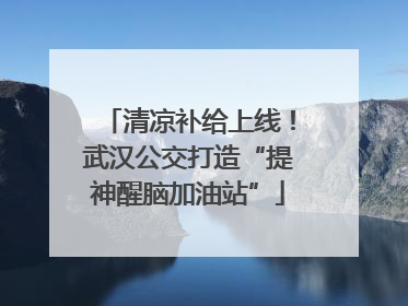 清凉补给上线！武汉公交打造“提神醒脑加油站”