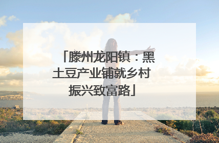 滕州龙阳镇：黑土豆产业铺就乡村振兴致富路