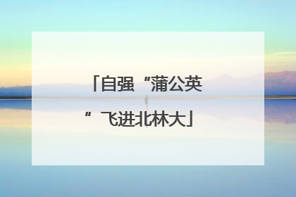 自强“蒲公英”飞进北林大