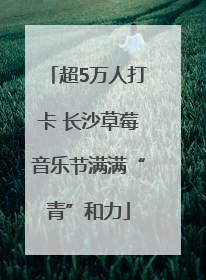 超5万人打卡 长沙草莓音乐节满满“青”和力