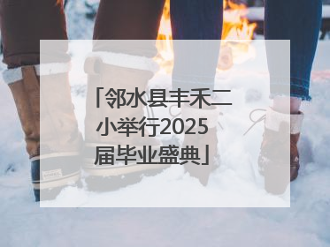 邻水县丰禾二小举行2025届毕业盛典