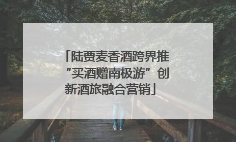 陆贾麦香酒跨界推“买酒赠南极游”创新酒旅融合营销