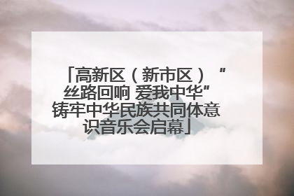 高新区（新市区）“丝路回响 爱我中华”铸牢中华民族共同体意识音乐会启幕