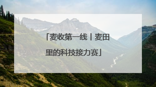 麦收第一线丨麦田里的科技接力赛