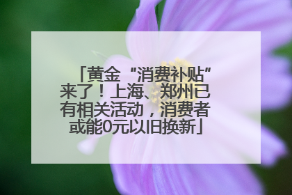 黄金“消费补贴”来了！上海、郑州已有相关活动，消费者或能0元以旧换新