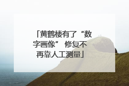 黄鹤楼有了“数字画像” 修复不再靠人工测量