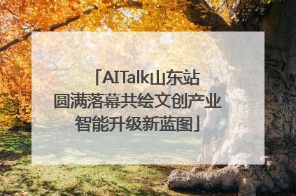 AITalk山东站圆满落幕共绘文创产业智能升级新蓝图